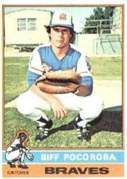 1976 Topps Baseball Cards      103     Biff Pocoroba RC